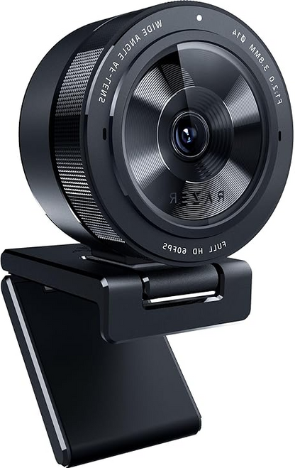 High-Performance Webcam for Streaming, Gaming, and Video Calls: Features 1080p Full HD at 60FPS, Adaptive Light Sensor, HDR Support, Wide Angle Lens with Adjustable Field of View. Compatible with OBS, Xsplit, Twitch, Zoom, and Teams.